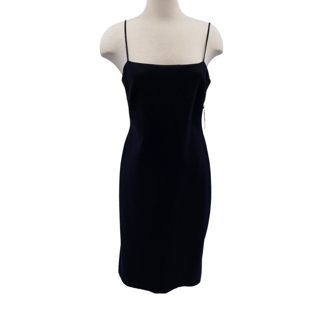 Lulus knee length shift cocktail dress size XL NWT LBD lace up back Party